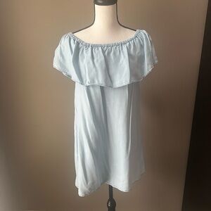 BB Dakota Strapless Light Blue Dress